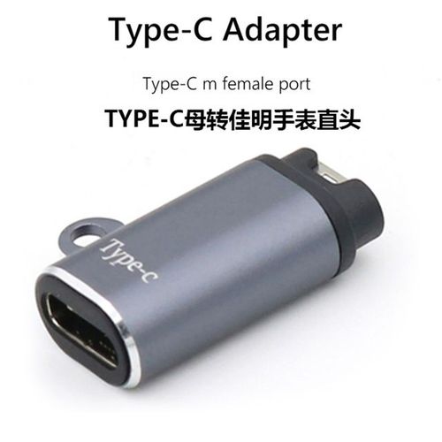 Convertisseur De Chargeur De Montre Intelligente,Adaptateur De Charge Portable,Type C,Micro Usb,Ios,Garmin Fenix 7,7s,7x,6,6s,6x,5,5s,5x,Venu 2,2s - Type Type C Straight