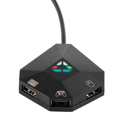 Convertisseur De Clavier Et De Souris Filaire, Transmission Rapide, Adaptateur Usb Non Retard, Compatible Avec Switch, Ps3, Ps4, Xbox One, Xbox 360