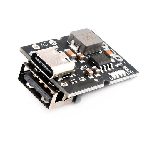 Convertisseur lvateur De Pipeline Usb Type-C,5v,Power Tech Step-Up,Carte De Protection De Charge De Batterie Au Lithium,Affichage Led,Chargeur Diy - Type With Welding #A