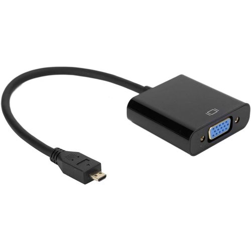 Convertisseur Vido Micro Hdmi Vers Vga 1080P, Convertisseur Vido Micro Hdmi Vers Vga, Convertisseur Vido 1080P, Pour Raspberry Pi 4B Raspberry Pi 4 Convertisseur Vga(Micro Hdmi [YIN4182743]