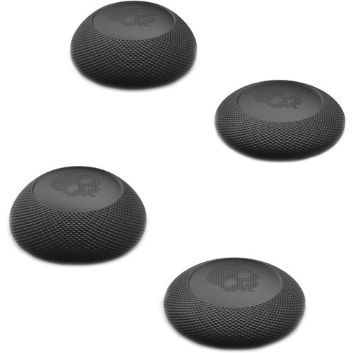 Convex Thumb Grip Caps Joystick Cap Analog Stick Cap Thumbstick Grip Cover For Steam Deck/Steam Deck Oled And Rog Ally/Rog Ally X - Black, 2 Pairs (4pcs)
