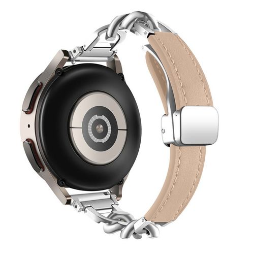 Convient Au Bracelet Huawei Watch4pro Gt3pro En Silicone Magntique Gt4 Boucle Dployante En Mtal Gt2 Bracelet Intelligent-Abricot - Applicable : Huawei Gt3pro Cadran 43 Mm