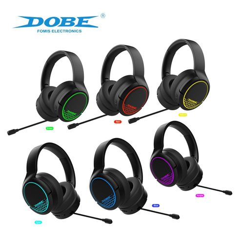Convient Pour Casque De Jeu Sans Fil 2,4 G Ps5 Avec Microphone Casque Bluetooth Ps4/Switch/Pc Avec Lumire Rvb | Accessoires D'quipement De Jeu