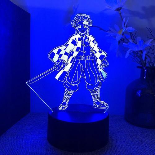 Convient Pour Demon Slayer : Kimetsu No Yaiba Tanji Lampe De Chevet Veilleuse Af2942