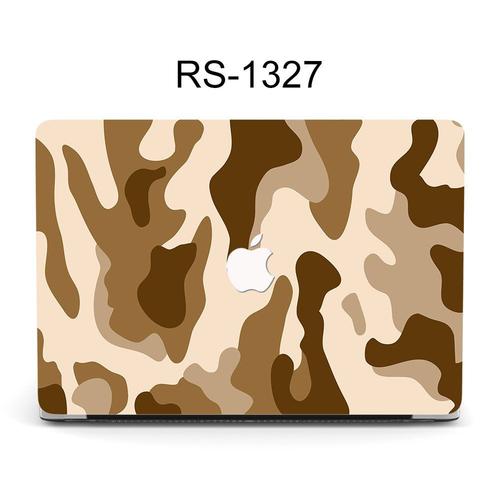 Convient pour tui de protection pour ordinateur portable Apple 2020 macbook Air/pro ordinateur peint 13/15 pouces tui-RS-1327 (noir) -M2 nouveau 2022air13 (A2681)