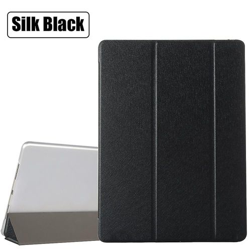 Convient Pour tui Pour Apple Ipad Air 1 2 3 4 5 9,7 Gnration 10,2 10,5 Pouces Housse De Tablette  Rabat En Cuir Support Magntique Intelligent Coque Funda Ipad Air 3 2019 Soie Noir