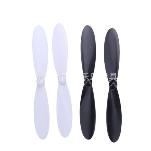 Convient Pour Harbson X4 H107 H107c H107d Accessoires D'avion A Quatre Axes Tlcommande Hlice D'avion Noir Et Blanc