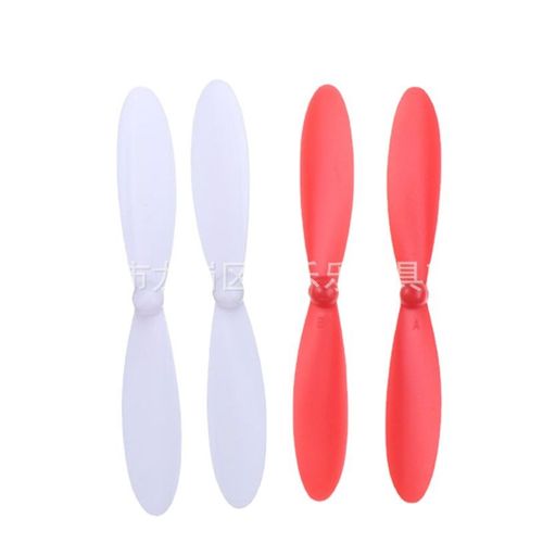 Convient Pour Hubson X4 H107l H107c H107d Accessoires D'avion A Quatre Axes Tlcommande Hlice D'avion Blanc Rouge