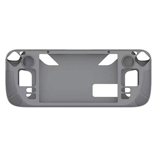 Convient Pour Ltui En Silicone De Console De Jeu Steamdeck Oled,tui De Protection En Silicone Tout Compris Portable Avec Support,Gris