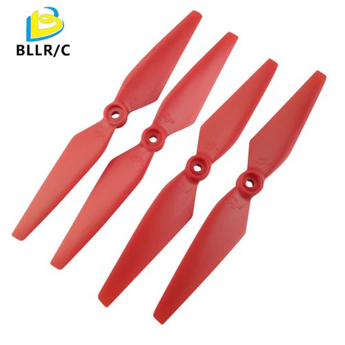 Convient Pour Mjx Meijiaxin Brushless B2w B2c Accessoires D'avion A Quatre Axes Drone Vent Lame Hlice Rouge