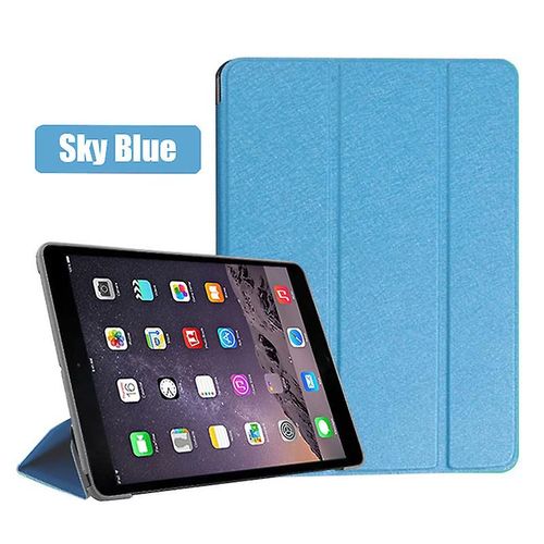 Convient Pour Smart Cover Pour Ipad Mini4 5 6 7,9 Pouces tui En Cuir Pu Ultra Mince + Coque Arrire Transparente Pc Pour Apple Ipad Mini 6 5 4 3 2 1 Ipad Mini 5 2019 Bleu Ciel