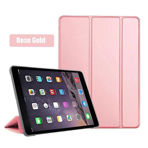 Convient Pour Smart Cover Pour Ipad Mini4 5 6 7,9 Pouces tui En Cuir Pu Ultra Mince + Coque Arrire Transparente Pc Pour Apple Ipad Mini 6 5 4 3 2 1 Ipad Mini 5 2019 Or Rose