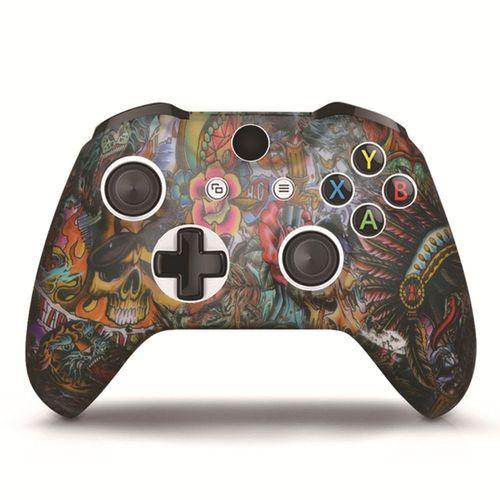 Convient Pour Xbox One Housse En Silicone  Transfert D'eau Manette De Jeu Xbox One Housse En Silicone Camouflage Housse De Protection De Poigne | Accessoires D'quipement De Jeun 4