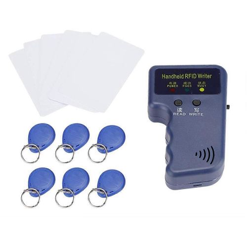 Copieur de carte RFID portatif 125KHz ID (EM4100 / HID / AWID) Duplicateur Lecteur Graveur avec 6 touches inscriptibles