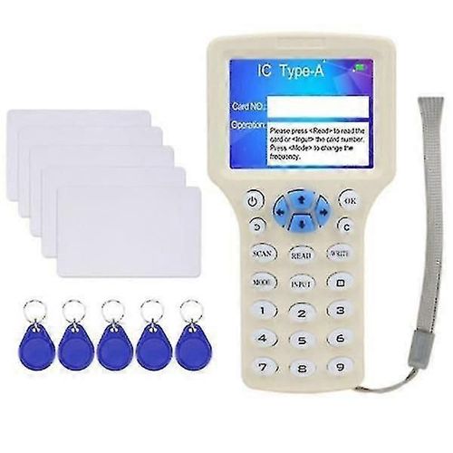 Copieur RFID, duplicateur de cls 125 kHz, NFC 13,56 MHz, programmateur crypt, cl USB UID