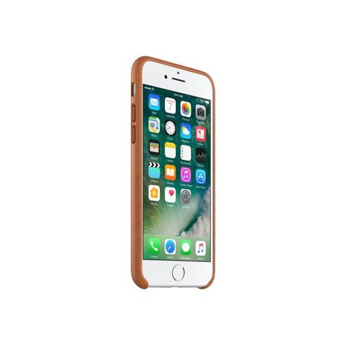 Apple - Coque De Protection Pour Tlphone Portable - Cuir - Marron Selle