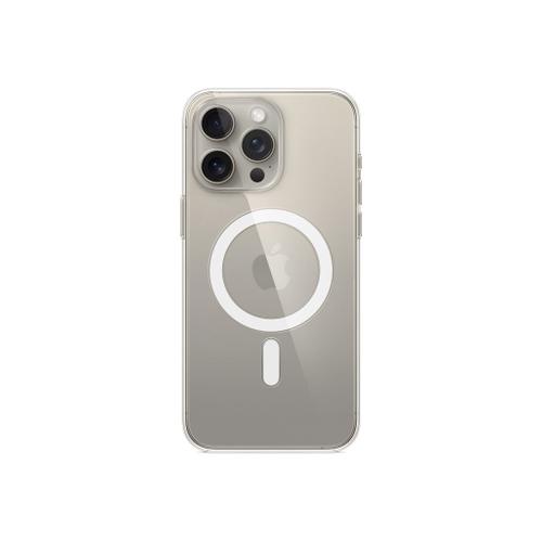 Apple - Coque De Protection Pour Tlphone Portable - Compatibilit Avec Magsafe - Polycarbonate - Clair - Pour Iphone 15 Pro Max