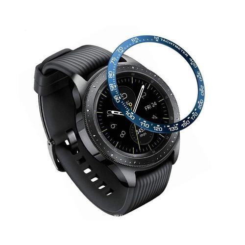 Coque Avec Cadre En Mtal Film Protecteur D'cran En Verre Pour Samsung Gear S3 Galaxy Watch Huawei Gt2 46mm