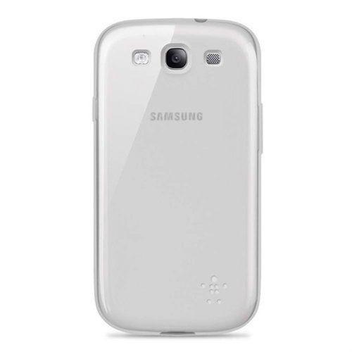 Coque Belkin Samsung Galaxy S3 Grip Sheer Transparent Silicone Rigide (Tpu)