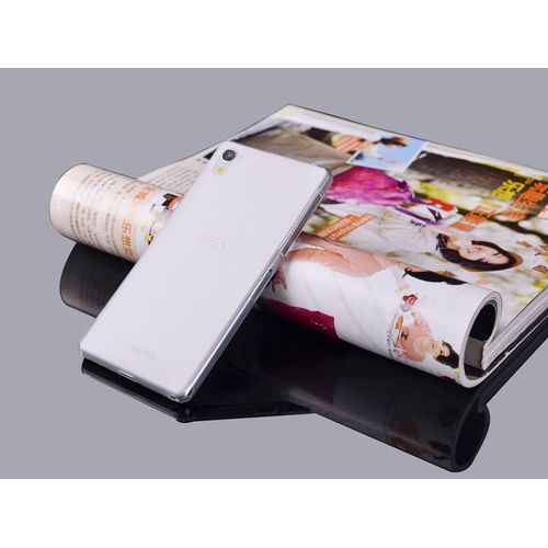 Coque Blanc Sony Xperia Z3 Transparent Fine 0.3 Mm Fine Etui Housse Bumper 