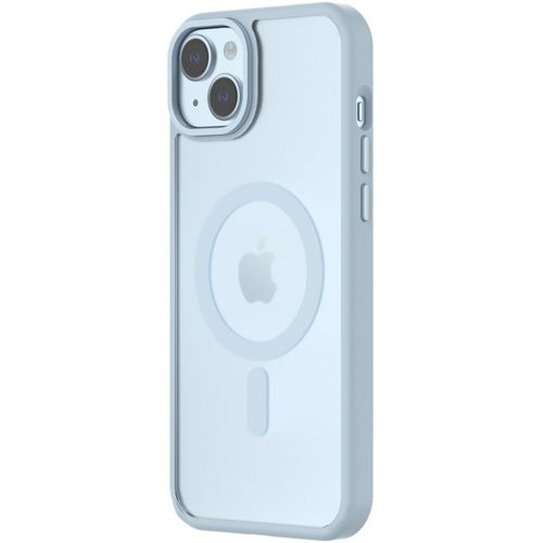 Coque Bumper Qdos Iphone 15 Plus Magsafe Hybrid Snap Bleu