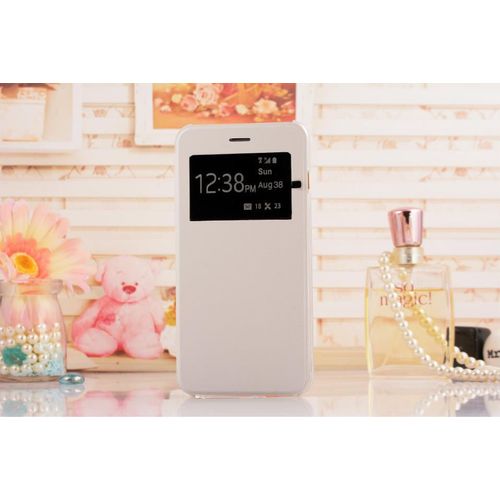 Coque Case Etui A Rabat Samsung Galaxy A5 Blanc White S View Fentre Window