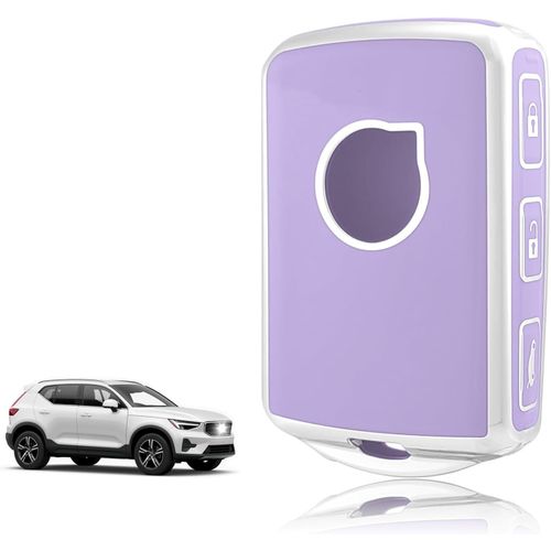 Coque Cl Tpu,Etui Cl tui Cl Adapt Pour Volvo Xc40 Xc60 Xc70 Xc90 V40 V60 V70 V90 S60 S80 S90 S60l C30 C40 T5 T6 T8 Polestar,Couvre Clef Cache Cle Voiture Telcommande-Smart Key.[H316]