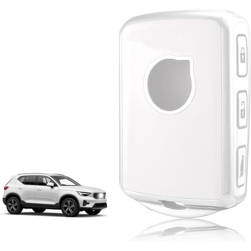 Coque Cl Tpu,Etui Cl tui Cl Adapt Pour Volvo Xc40 Xc60 Xc70 Xc90 V40 V60 V70 V90 S60 S80 S90 S60l C30 C40 T5 T6 T8 Polestar,Couvre Clef Cache Cle Voiture Telcommande-Smart Key.[H317]