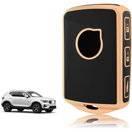 Coque Cl Tpu,Etui Cl tui Cl Adapt Pour Volvo Xc40 Xc60 Xc70 Xc90 V40 V60 V70 V90 S60 S80 S90 S60l C30 C40 T5 T6 T8 Polestar,Couvre Clef Cache Cle Voiture Telcommande-Smart Key.[H323]