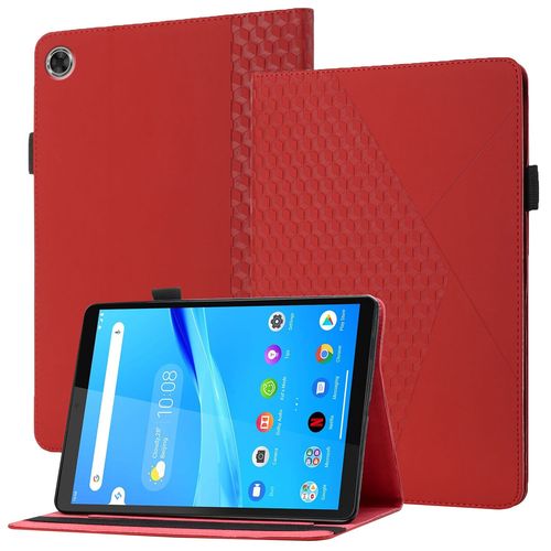 Coque Compatible Avec Lenovo Tab M8 Fhd Tb-8705f 8705x 8505x,tui En Cuir For Tablette  Rabat For Lenovo Tab M8 Fhd Tb-8705f 8705x 8505x,Avec Support Et Carte De Slot,Rouge