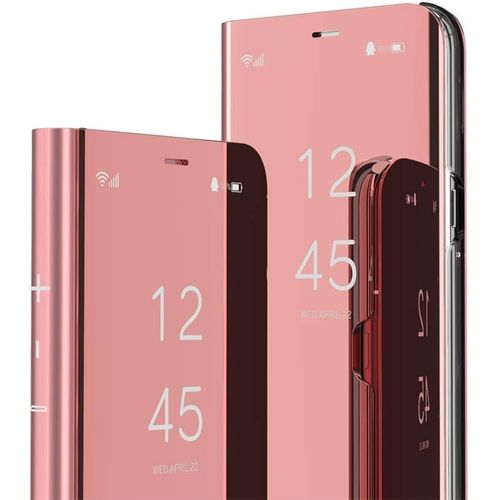 Coque Compatible Avec Oneplus 9 Pro, Miroir Smart View Makeup Etui Stand Protecteur Housse Coque Etui  Rabat Coque Pour Oneplus 9 Pro. Flip Mirror: Rose Gold Qh