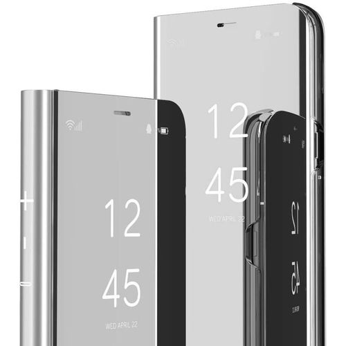 Coque Compatible Avec Oneplus 9 Pro, Miroir Smart View Makeup Etui Stand Protecteur Housse Coque Etui  Rabat Coque Pour Oneplus 9 Pro. Flip Mirror: Silver Qh