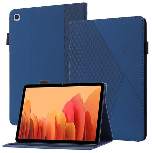 Coque Compatible Avec Samsung Tab A7 10.4 (2020) Sm-T500 T505,tui En Cuir For Tablette  Rabat For Samsung Tab A7 10.4 (2020) Sm-T500 T505,Avec Support Et Carte De Slot,Bleu Fonce
