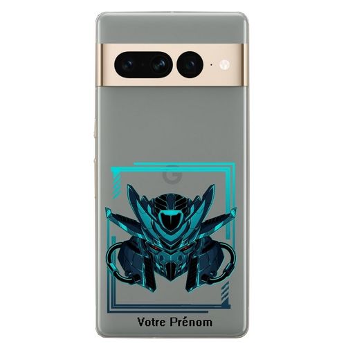 Coque Compatible Google Pixel 7 Pro Robot Mecha Samourai Personnalise