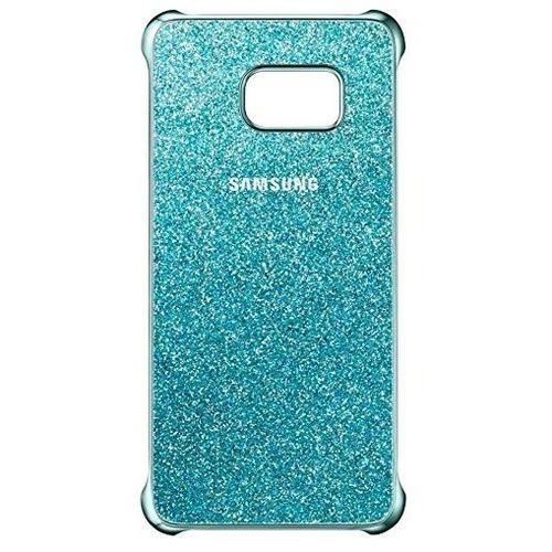 Samsung Glitter Cover Ef-Xg928c - Coque De Protection Pour Tlphone Portable - Bleu - Pour Galaxy S6 Edge+