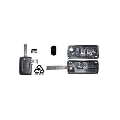 Coque De Cl Avec Cl Rabat Vague Option Phares Avants Pour Citroen 3 Boutons De 09/99  12/13