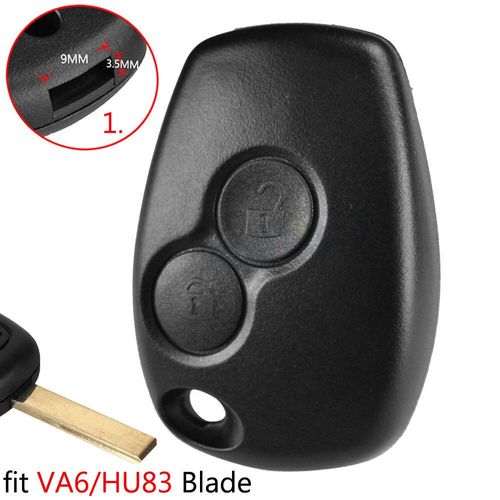 Coque De Pour Cl Tlcommande De Voiture,Pour Renault Trafic Clio Kangoo Modus Twingo,Dacia Duster Logan Sandero Movano Terrano - Type Type 1