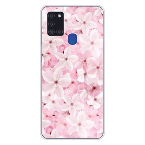 Coque En Silicone - Compatible Samsung Galaxy A21s - Design Sakura