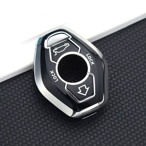 Coque En Tpu Pour Bmw X5 E53 X3 F83 E46 E39 E38 E60 E63 E61 E64 Srie 3 5 7 330i Z3 Z4 E85 E86 M5 325i,Housse Pour Cl De Voiture - Type Black Cover(Sl)
