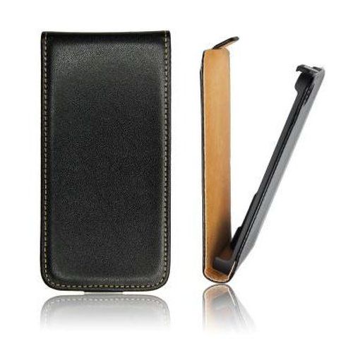 Coque Etui Rabat Gamme Luxe Pour Htc Desire X De Couleur Noir