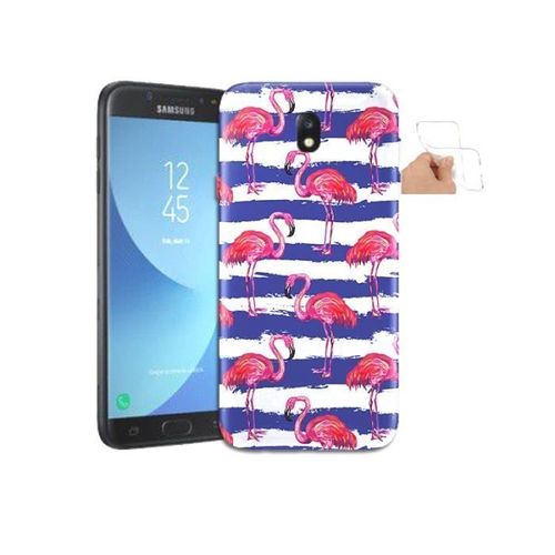 Coque Galaxy J3 2017 Flamants Roses - Coque Tlphone Portable - Animaux - Silicone Gel