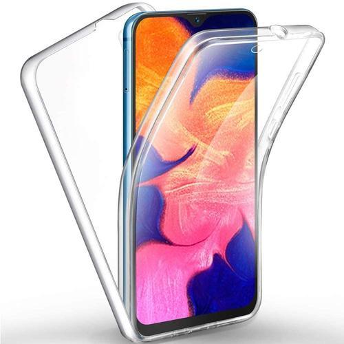 Coque Gel Pour Samsung Galaxy Note 20, 360 Degres Protection Integral Anti Choc, Full Body Transparente Ultra-Mince Silicone Coque Pour Samsung Galaxy Note 20 - Transparente