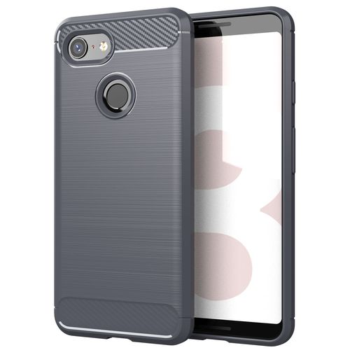 Coque Google Pixel 3,Etui Pour Google Pixel 3,Etui En Silicone Pour Google Pixel 3,Convient A La Coque Google Pixel 3,Gris