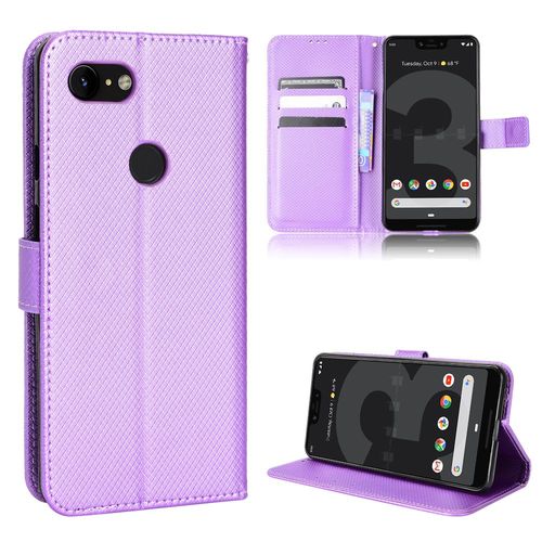 Coque Google Pixel 3xl,Etui Pour Google Pixel 3xl,Coque En Cuir Pour Google Pixel 3xl,Convient A Etui La Google Pixel 3xl,Violet