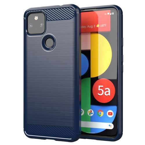 Coque Google Pixel 5a,Etui Pour Google Pixel 5a,Etui En Silicone Pour Google Pixel 5a,Convient A La Coque Google Pixel 5a,Bleu