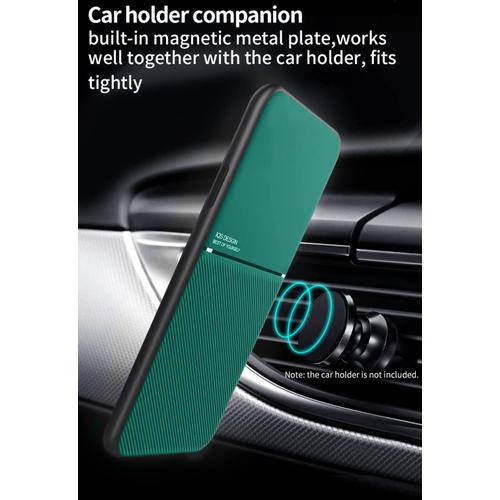 Coque Housse Etui Plaque De Metal Integree Pour Xiaomi Redmi Note 8t - Vert