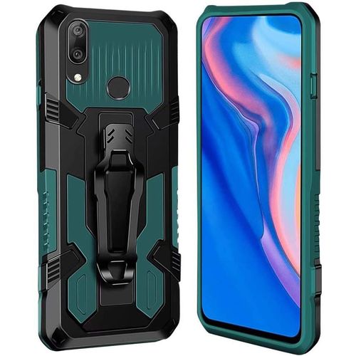 Coque Huawei P Smart Z / Y9 Prime 2019 [Serie Armorbox] Robuste Avec Double Couche Coque De Support Pour Huawei P Smart Z / Y9 Prime 2019 Housse Vert