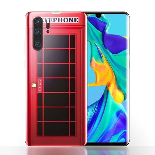 Coque Huawei P30 Pro Cabine Telephone Anglaise - Housse Silicone