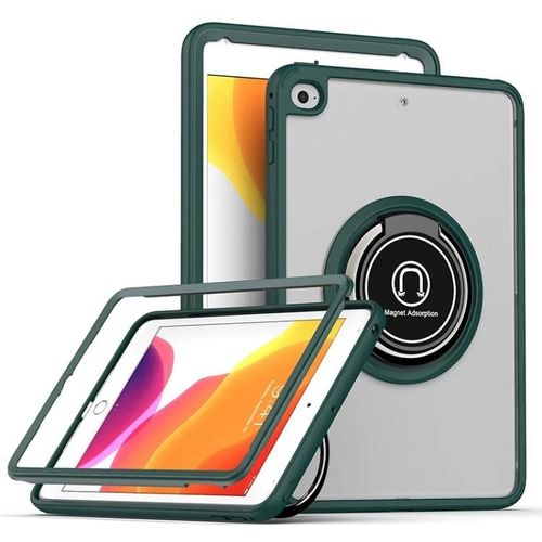 Coque Ipad Mini 5/4 - Vert Fonc Avec Support D'anneau - Coque De Tablette Sunsky Vert Fonc