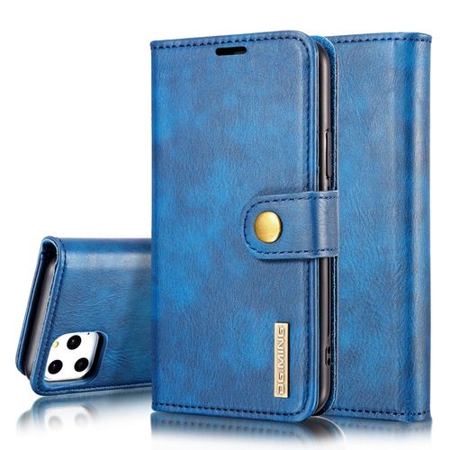 Coque Iphone 11 Pro Max,Etui Iphone 11 Pro Max,Etui Housse De Protection Magntique  Deux Volets Iphone 11 Pro Max,Portefeuille Etui En Cuir Pu Premiumportefeuille Housse Pour Iphone 11 Pro Max,Bleu